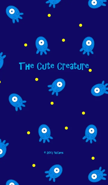 [LINE着せ替え] The Cute Creatureの画像1