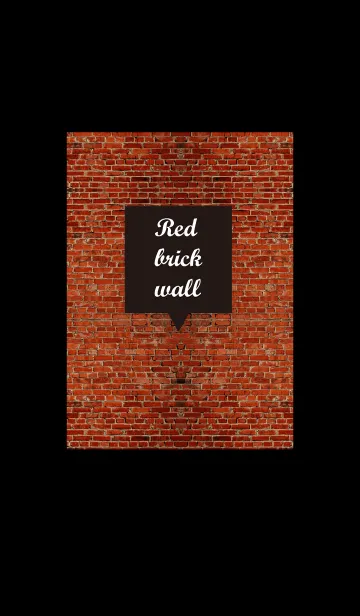 [LINE着せ替え] Industrial style red brick wallの画像1