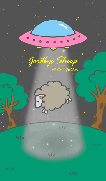 [LINE着せ替え] Goodbye Sheepの画像1