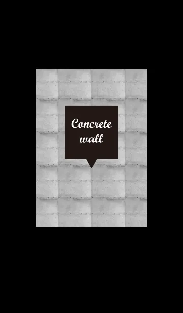 [LINE着せ替え] Industrial style concrete wallの画像1