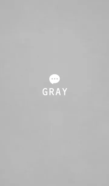 [LINE着せ替え] GRAY 着せかえの画像1