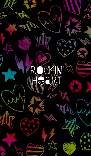 [LINE着せ替え] Rockin' heartの画像1