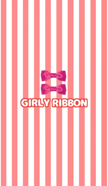 [LINE着せ替え] ♡GIRLY RIBBON 2♡の画像1