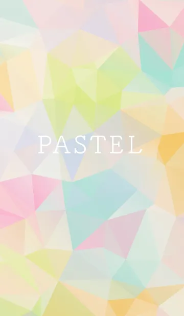 [LINE着せ替え] PASTEL POLYGONの画像1