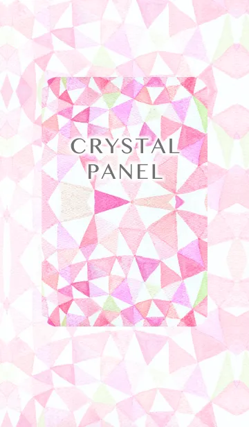 [LINE着せ替え] CRYSTAL PANEL Sweety ver.の画像1