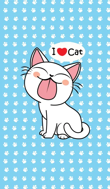 [LINE着せ替え] I Love Cat！の画像1