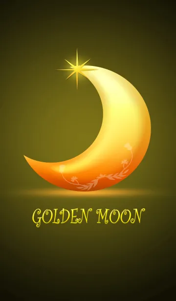 [LINE着せ替え] Golden half moonの画像1