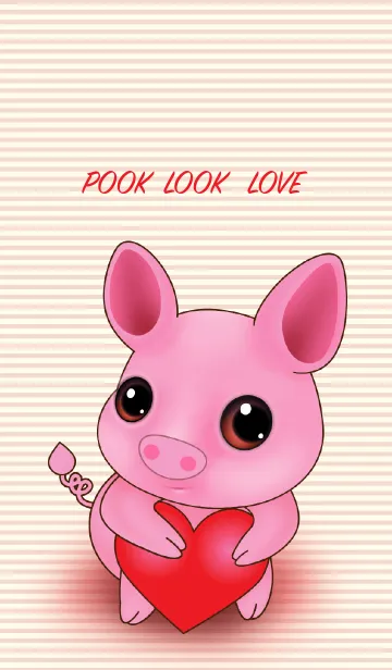 [LINE着せ替え] POOK LOOK LOVEの画像1