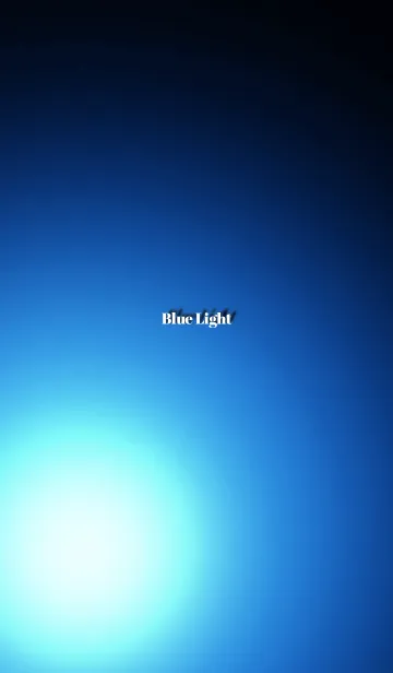 [LINE着せ替え] Blue Light simple is bestの画像1