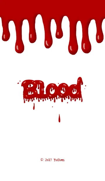 [LINE着せ替え] Bloodの画像1