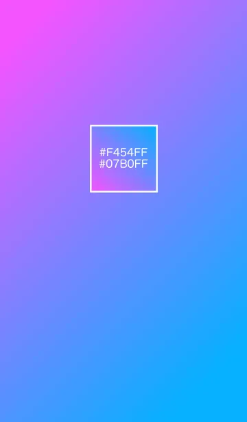 [LINE着せ替え] gradation#F454FF#07B0FFの画像1