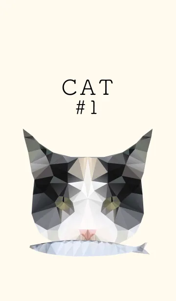 [LINE着せ替え] POLY-CAT#1の画像1