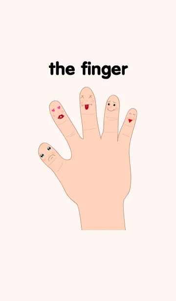 [LINE着せ替え] the fingerの画像1