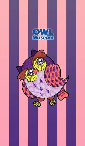 [LINE着せ替え] OWL Museum 27 - Naughty Owlの画像1