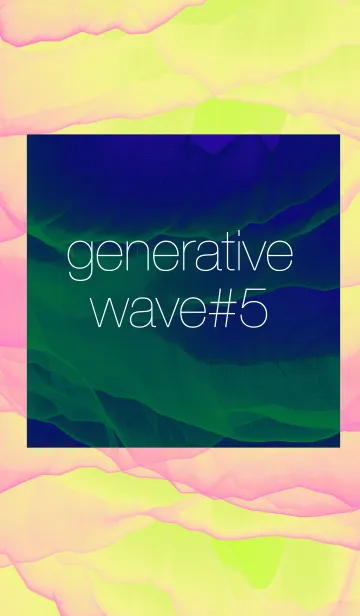 [LINE着せ替え] generative wave#5の画像1