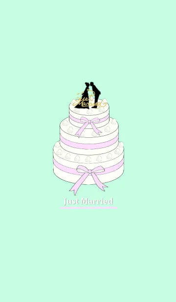 [LINE着せ替え] Just Marriedの画像1