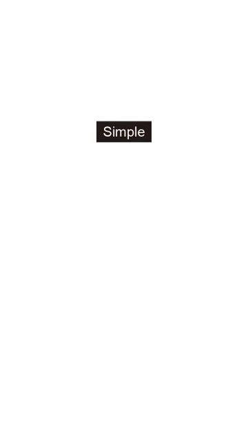 [LINE着せ替え] Simple style blackの画像1