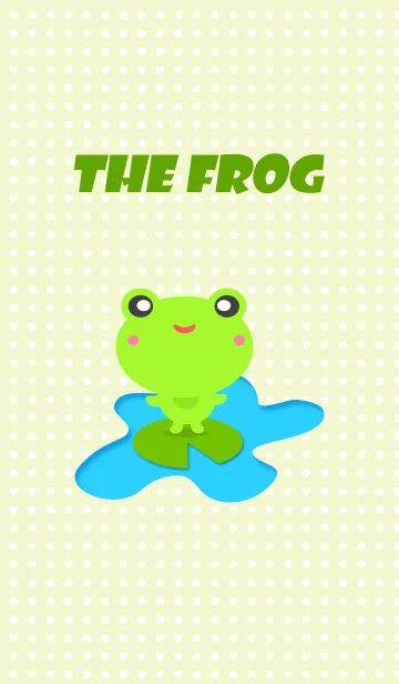 [LINE着せ替え] The Green Frogの画像1