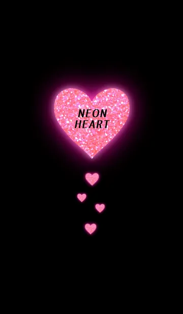 [LINE着せ替え] Neon Heart .2の画像1