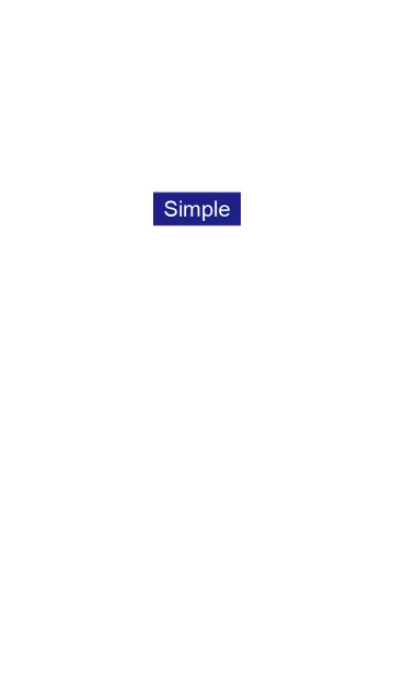 [LINE着せ替え] Simple style blueの画像1