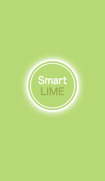 [LINE着せ替え] Smart ライムの画像1