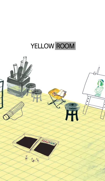 [LINE着せ替え] yellow room_08の画像1