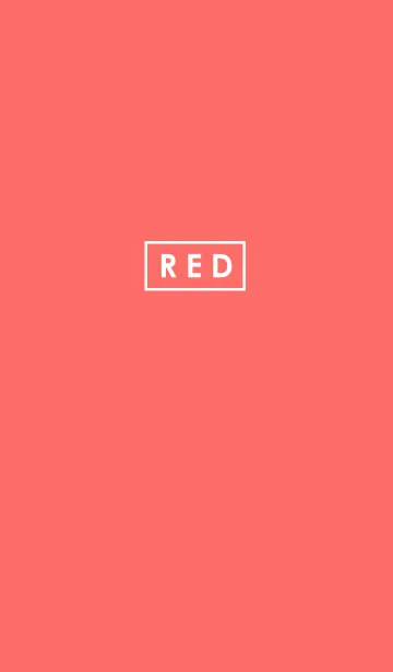 [LINE着せ替え] Red Solidの画像1