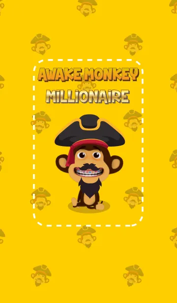 [LINE着せ替え] Awake Monkey Millionaireの画像1