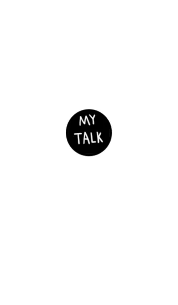 [LINE着せ替え] MY TALKの画像1