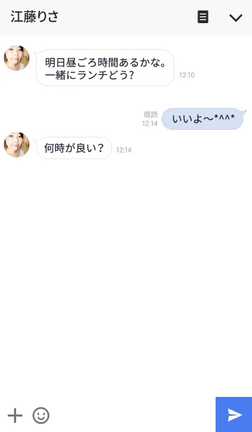 [LINE着せ替え] MY TALKの画像3