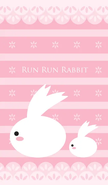 [LINE着せ替え] Run Run Rabbitの画像1