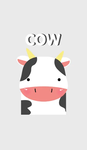 [LINE着せ替え] cow theme v.2の画像1