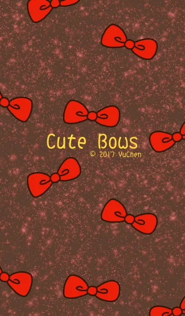 [LINE着せ替え] Cute Bows 3の画像1