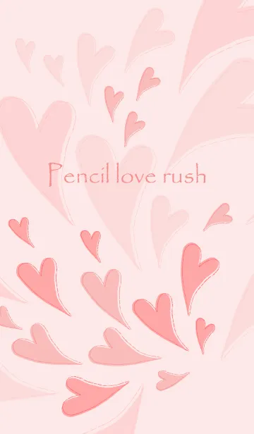 [LINE着せ替え] Pencil love rushの画像1