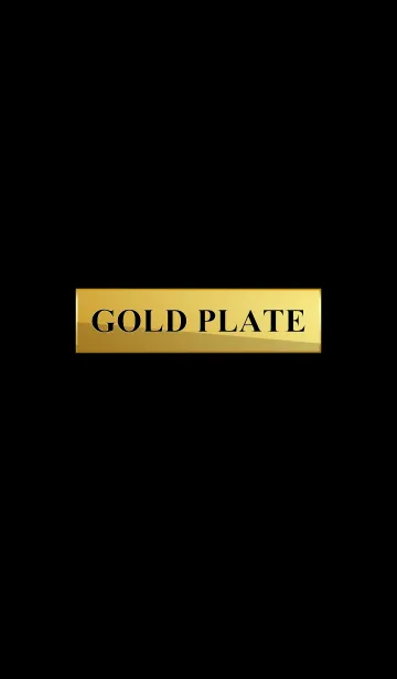 [LINE着せ替え] Gold Plateの画像1