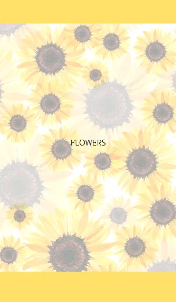 [LINE着せ替え] water color flowers_65の画像1