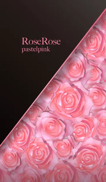 [LINE着せ替え] RoseRose pastelpinkの画像1