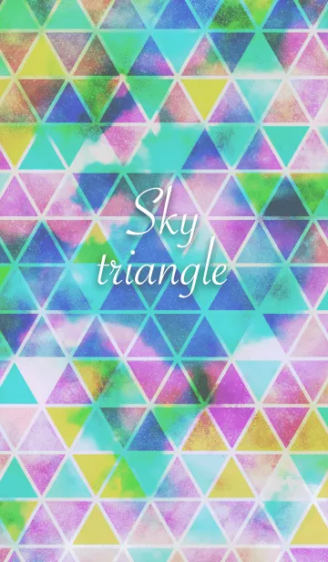 [LINE着せ替え] Sky triangleの画像1