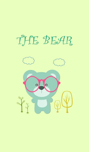 [LINE着せ替え] The cute bearの画像1