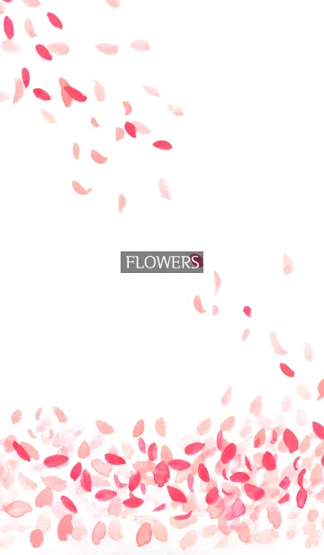 [LINE着せ替え] water color flowers_103の画像1