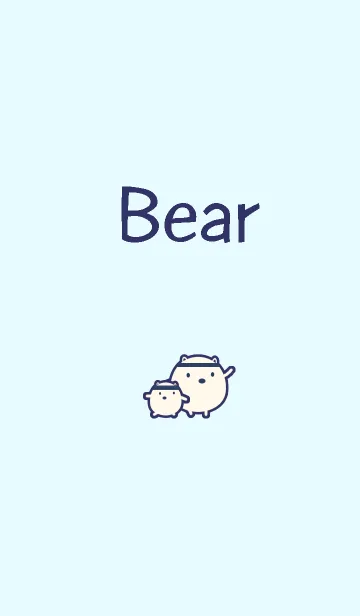 [LINE着せ替え] Ice Bear Cuteの画像1