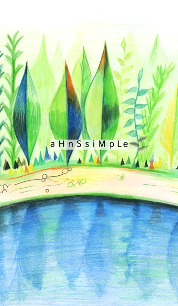 [LINE着せ替え] ahns simple_019の画像1