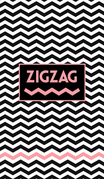 [LINE着せ替え] ZIGZAG pinkの画像1