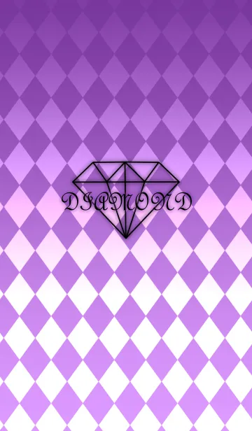 [LINE着せ替え] DIAMOND -Purple-の画像1