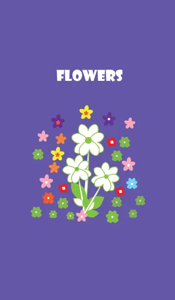 [LINE着せ替え] Flowers theme v.1の画像1