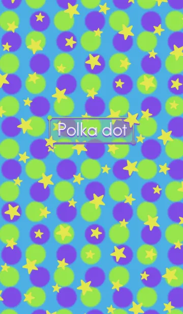 [LINE着せ替え] Polka dot -The stars-の画像1