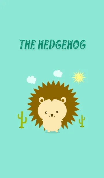 [LINE着せ替え] The hedgehogの画像1