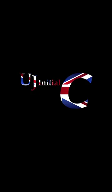 [LINE着せ替え] UJ Initial Cの画像1