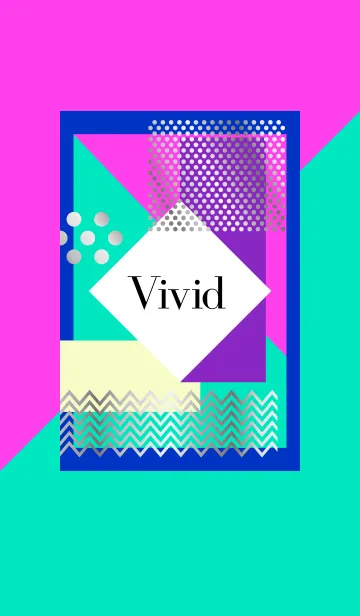 [LINE着せ替え] Vivid colors / ビビッドカラーの画像1