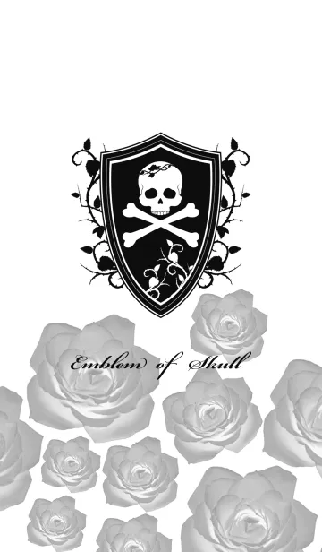 [LINE着せ替え] .Emblem of Skull.の画像1